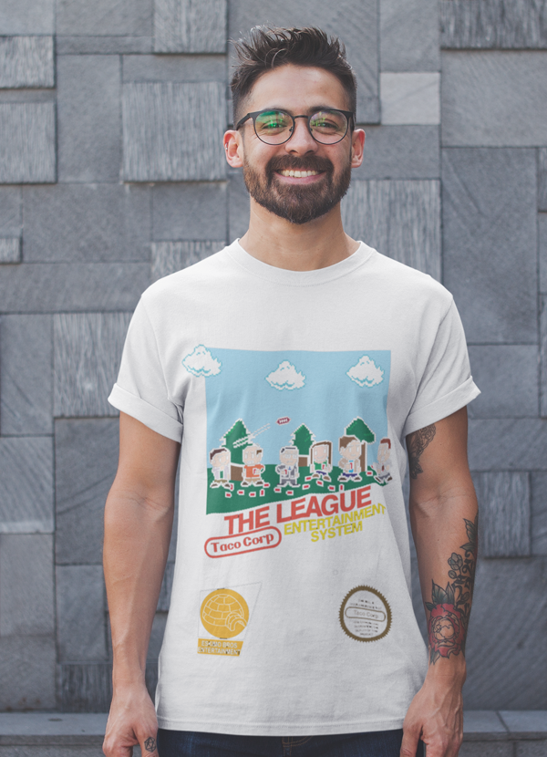 The-League--NES Game T-shirt