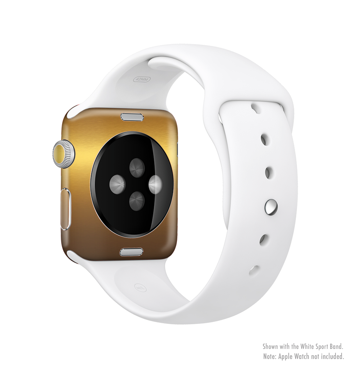 The Gold Shimmer Surface Full-Body Skin Kit for the Apple Watch