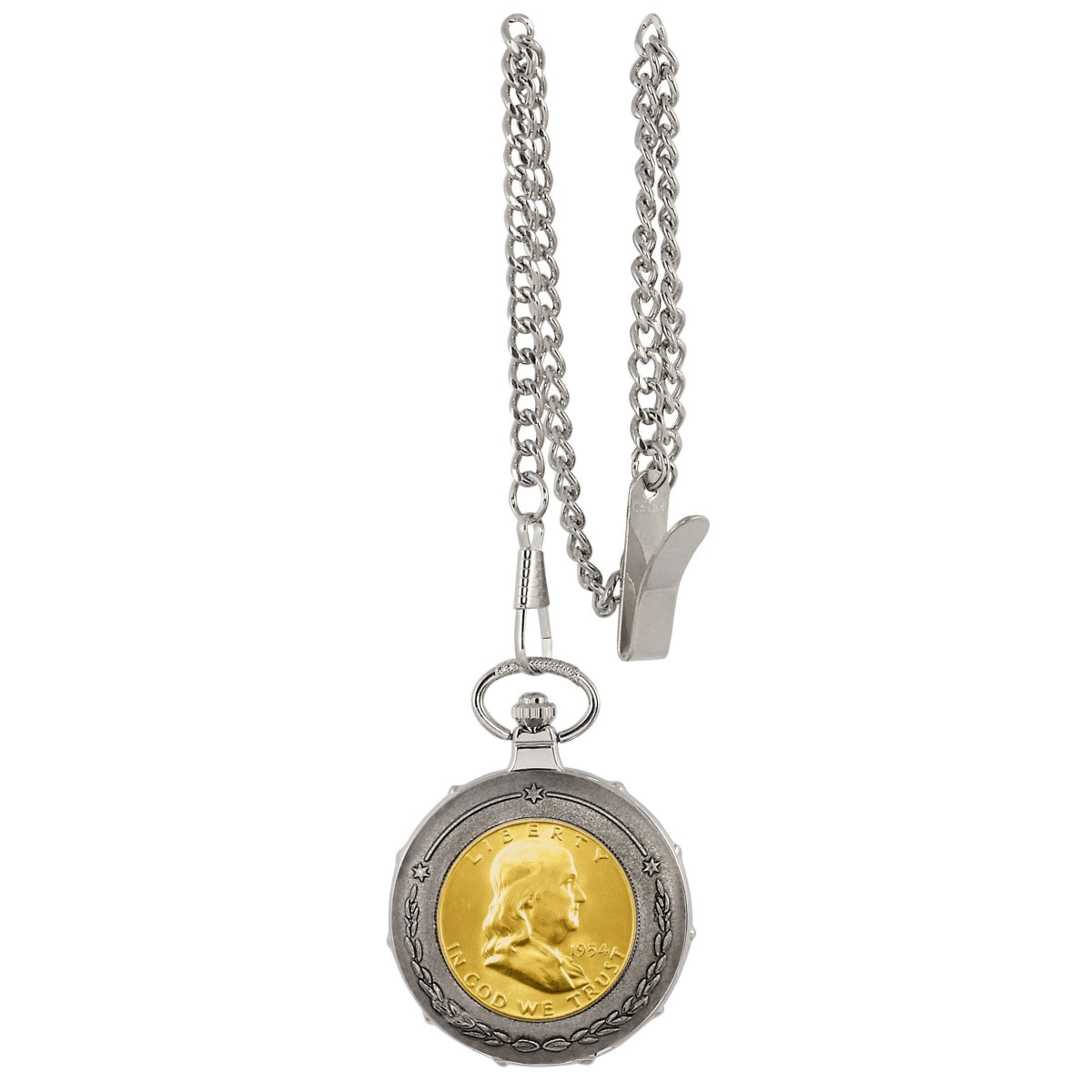 UPM Global 13215 Gold-Layered Silver Franklin Half Dollar Silvertone T