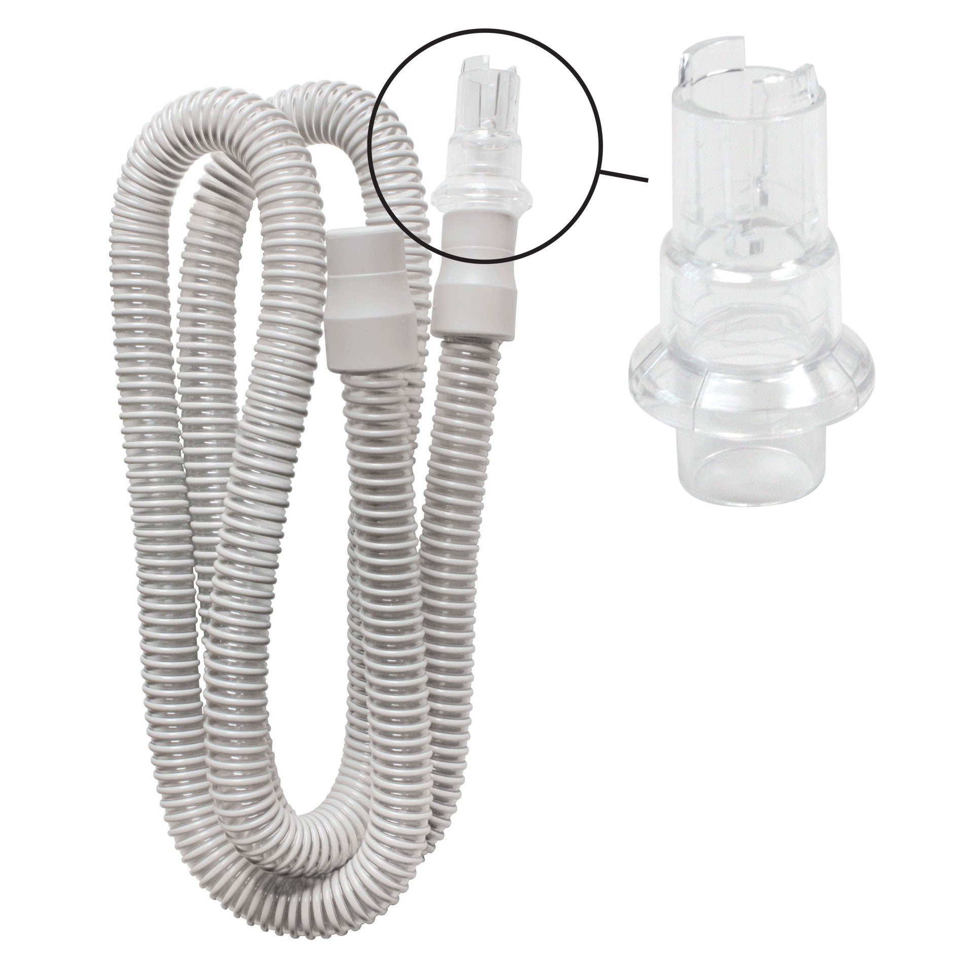 Sunset Adult Passive Circuit With Swivel Exhalation Port - VEN002+TUB06 - OEM# 1073228,1073236, 005060