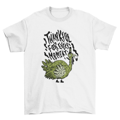 Thanksgiving holiday turkey t-shirt