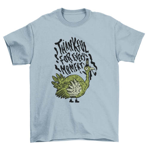 Thanksgiving holiday turkey t-shirt