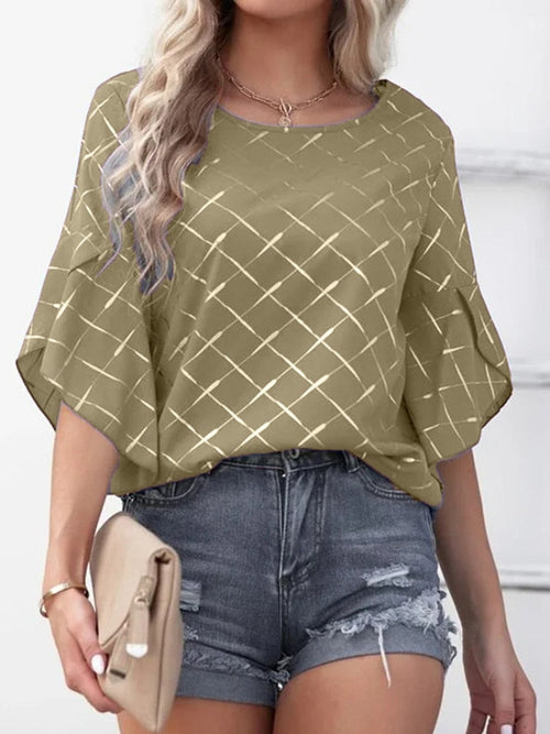 Half Sleeve Round Neck Oversized Printed Shirts