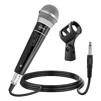 Premium Vocal Dynamic Cardioid Handheld Microphone, 2 Pcs