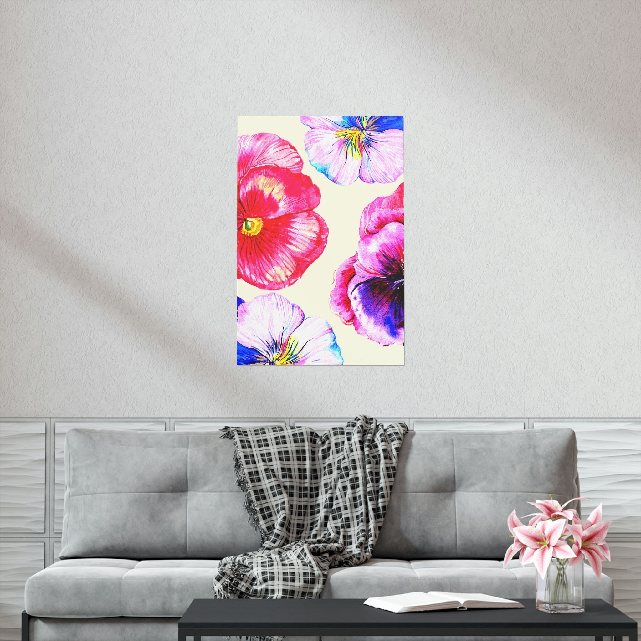 Vibrant Floral Poster