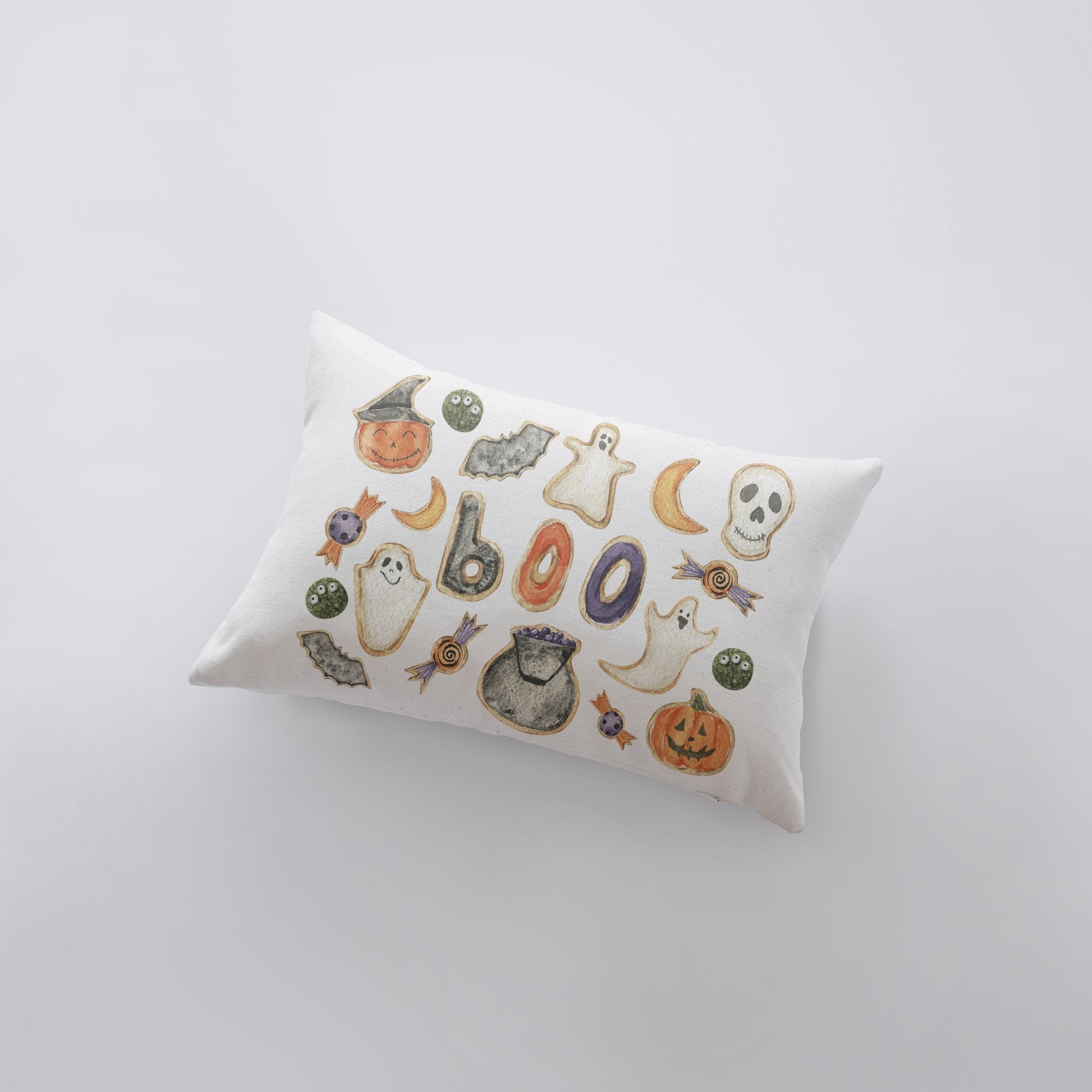 Halloween Cookies Pillow Cover, | 18x12