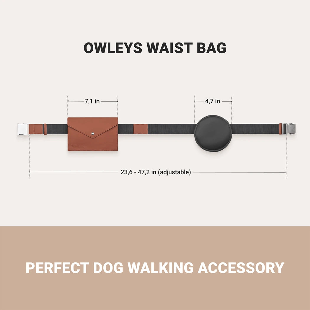 Dog Walking Bum Bag “Pooch Pouch” for Snacks & Poop Bags