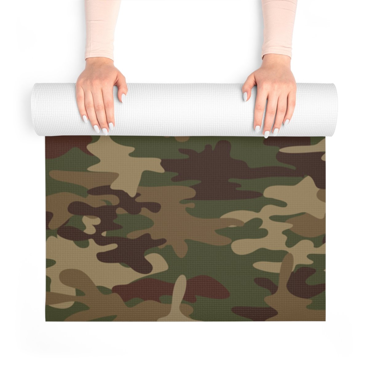 Army Camo Yoga Mat