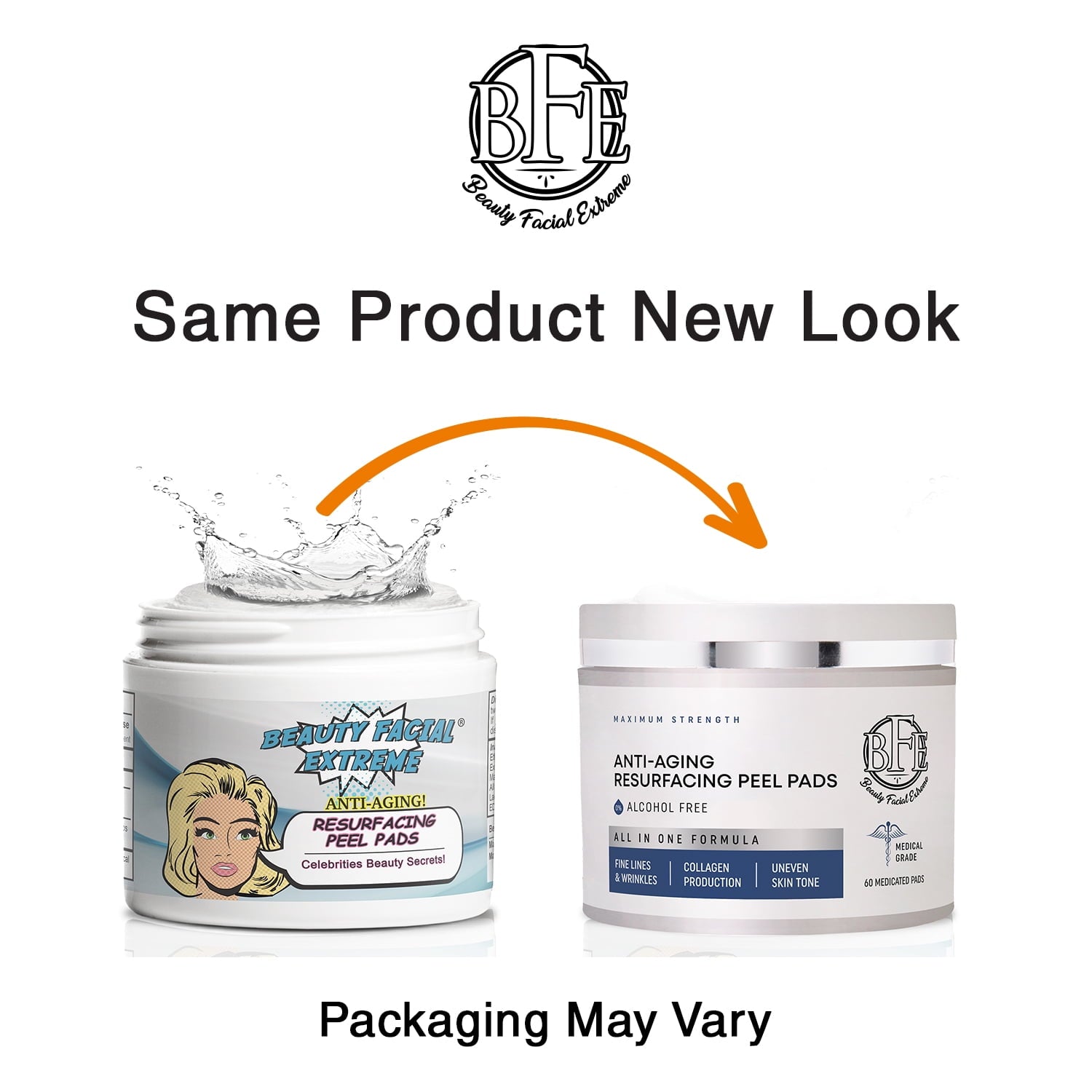 Beauty Facial Extreme Anti-Aging Resurfacing Peel Pads