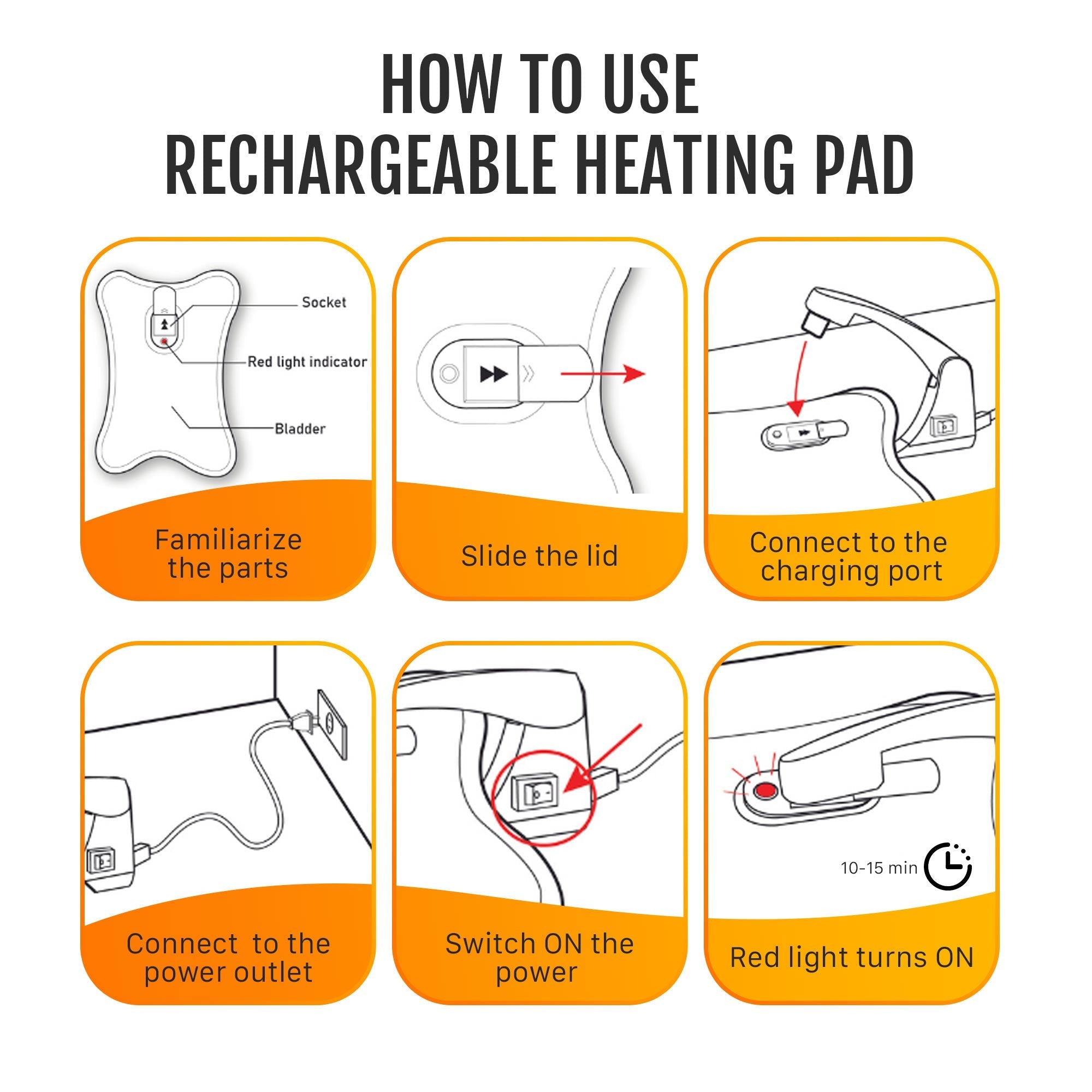 Electric Heating Pad for Back Pain