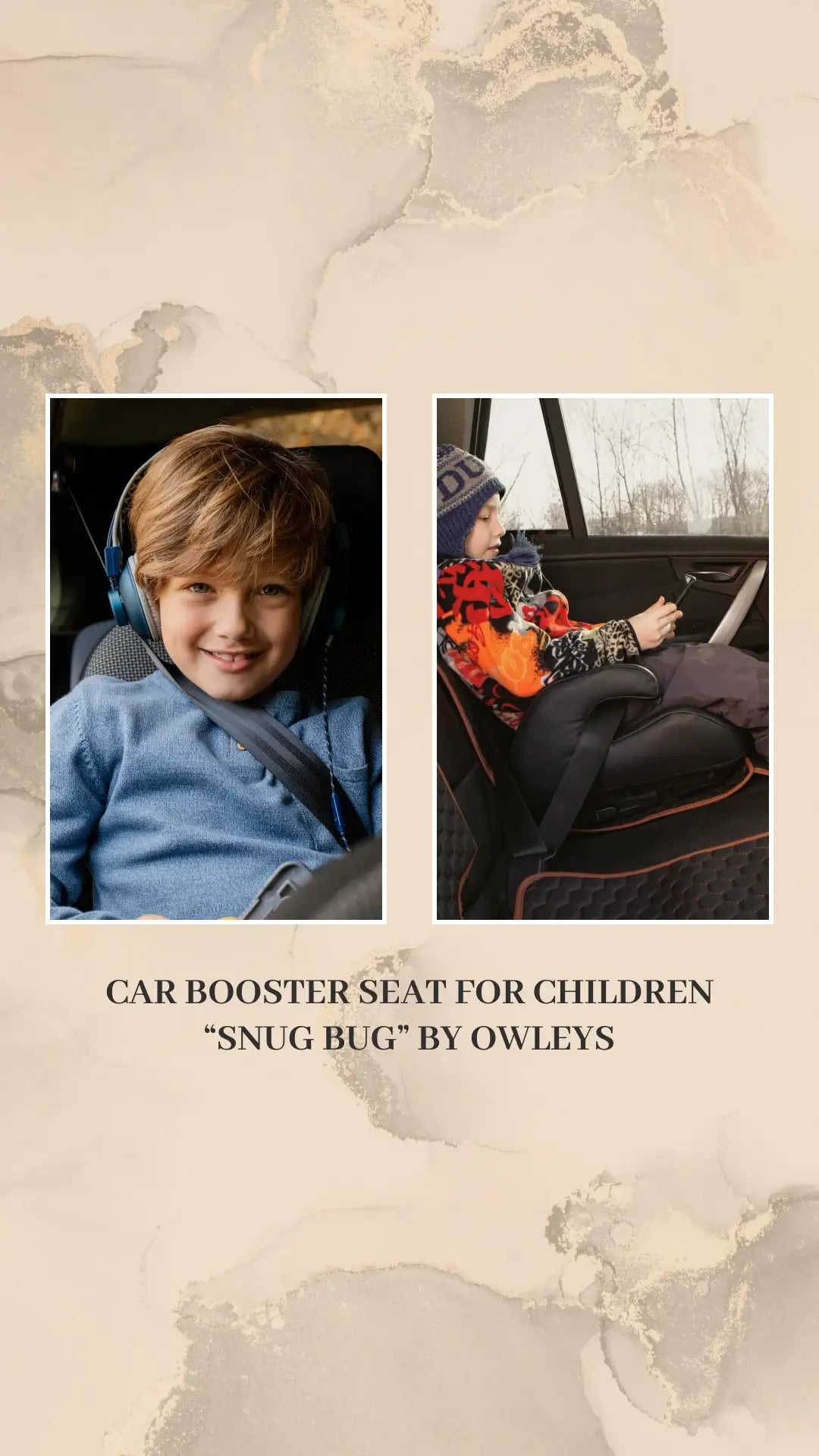 Car Booster Seat For Children – ISOFIX Compatible