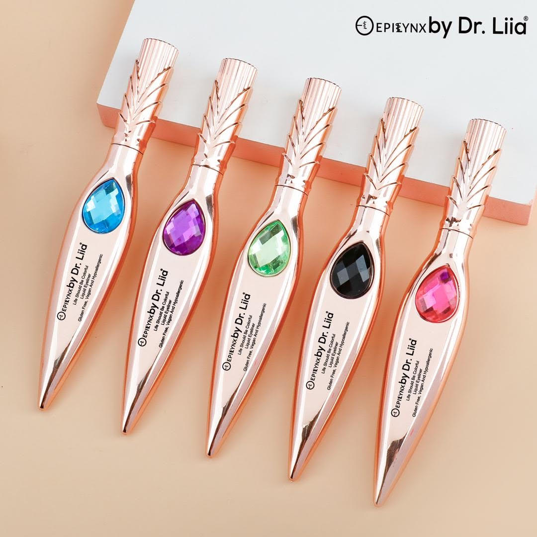 Liquid Eyeliner with a Gem