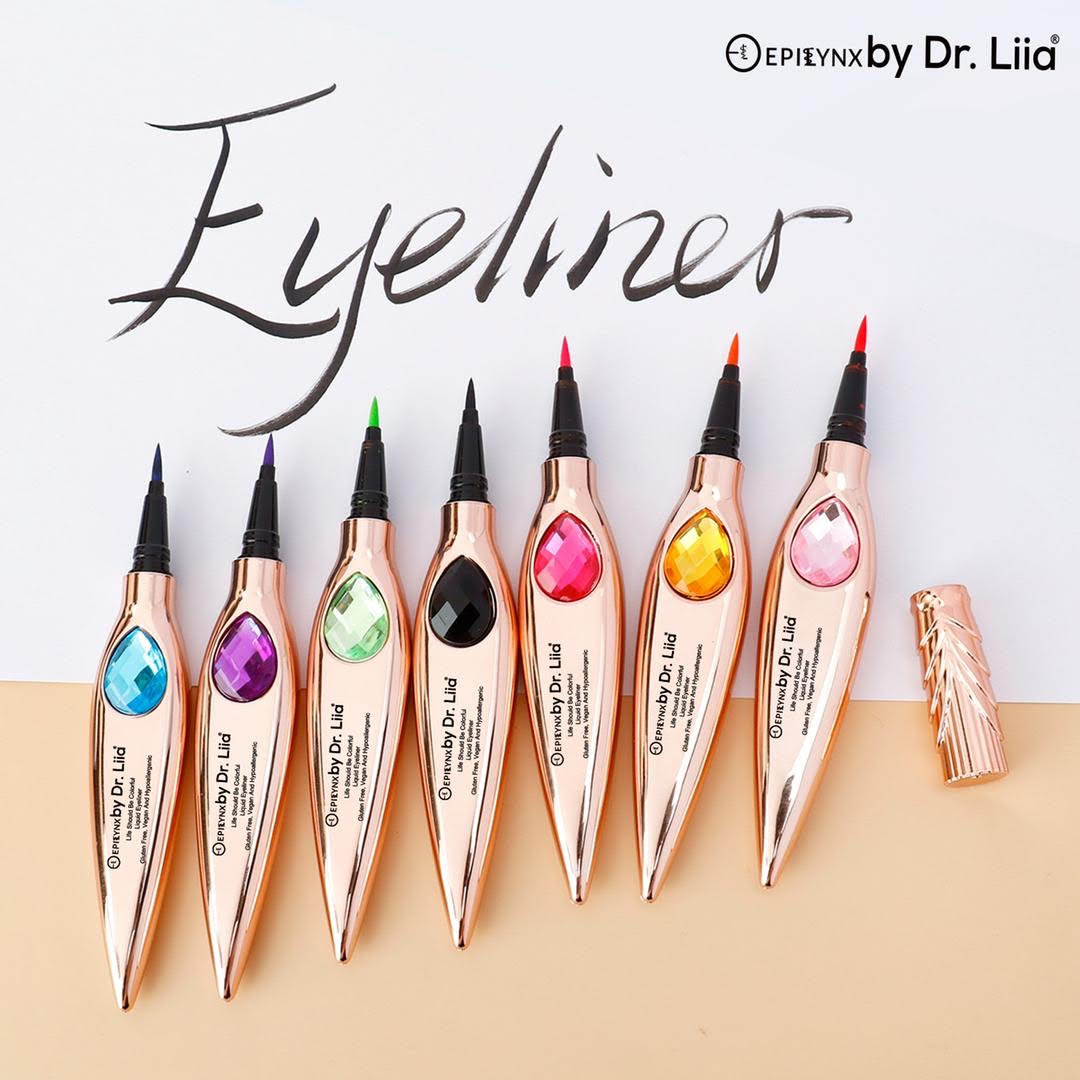 Liquid Eyeliner with a Gem