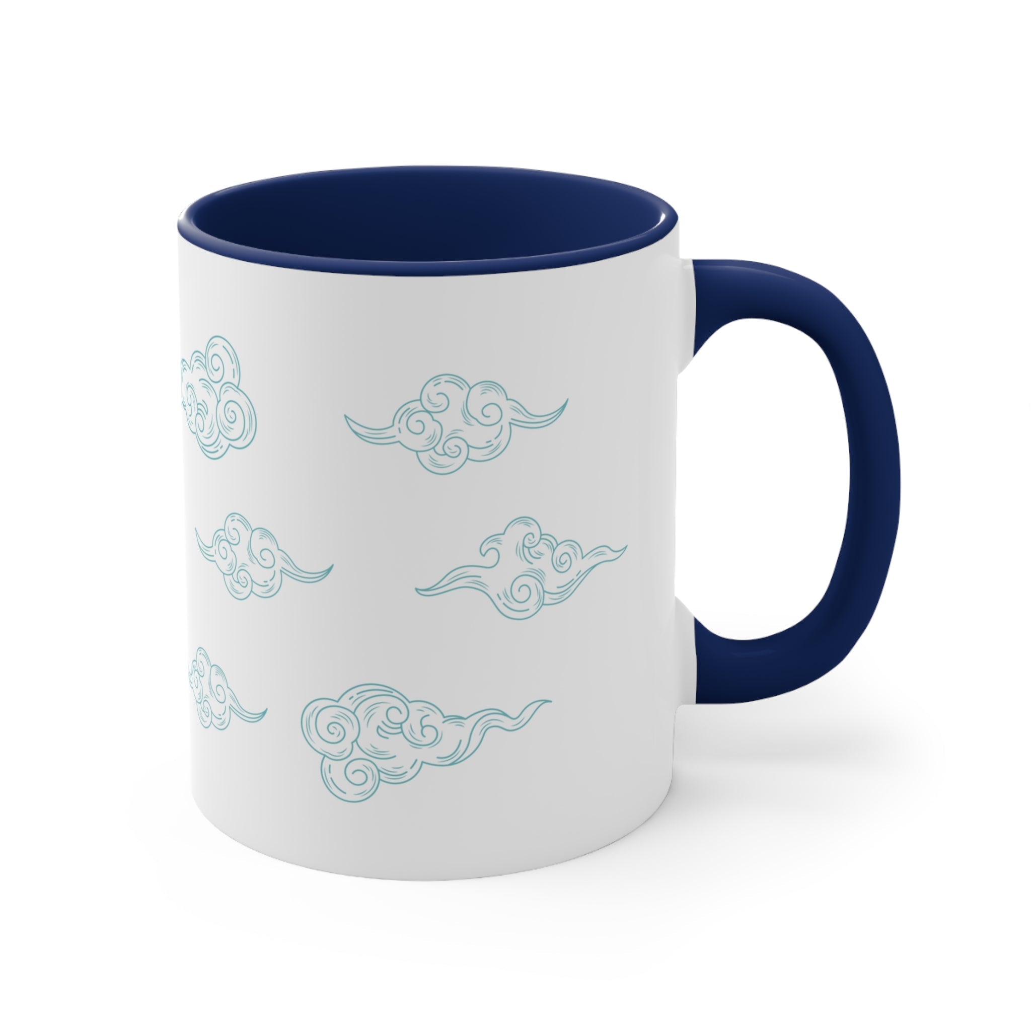 Contrasting Floating Clouds Coffee Tea Mug