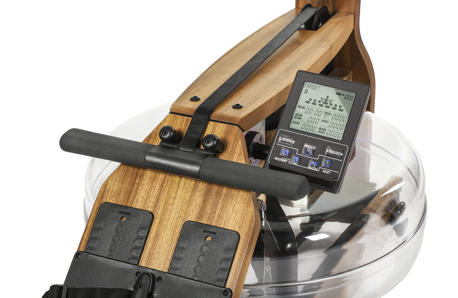 Topiom Rowing Machine for Home Use | Solid Wood | TM3 Monitor