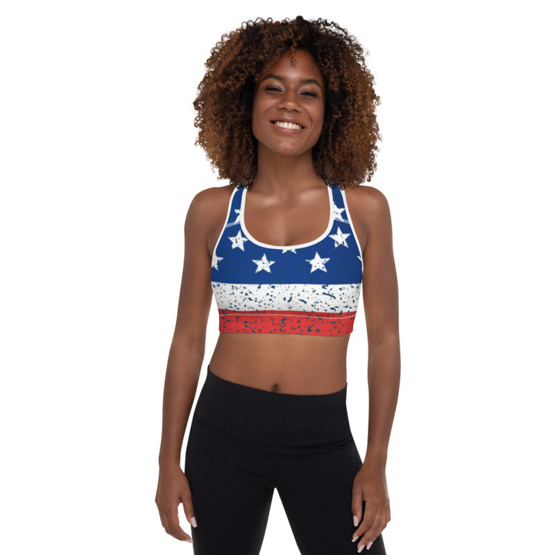 4th of July USA Flag Fitness Set