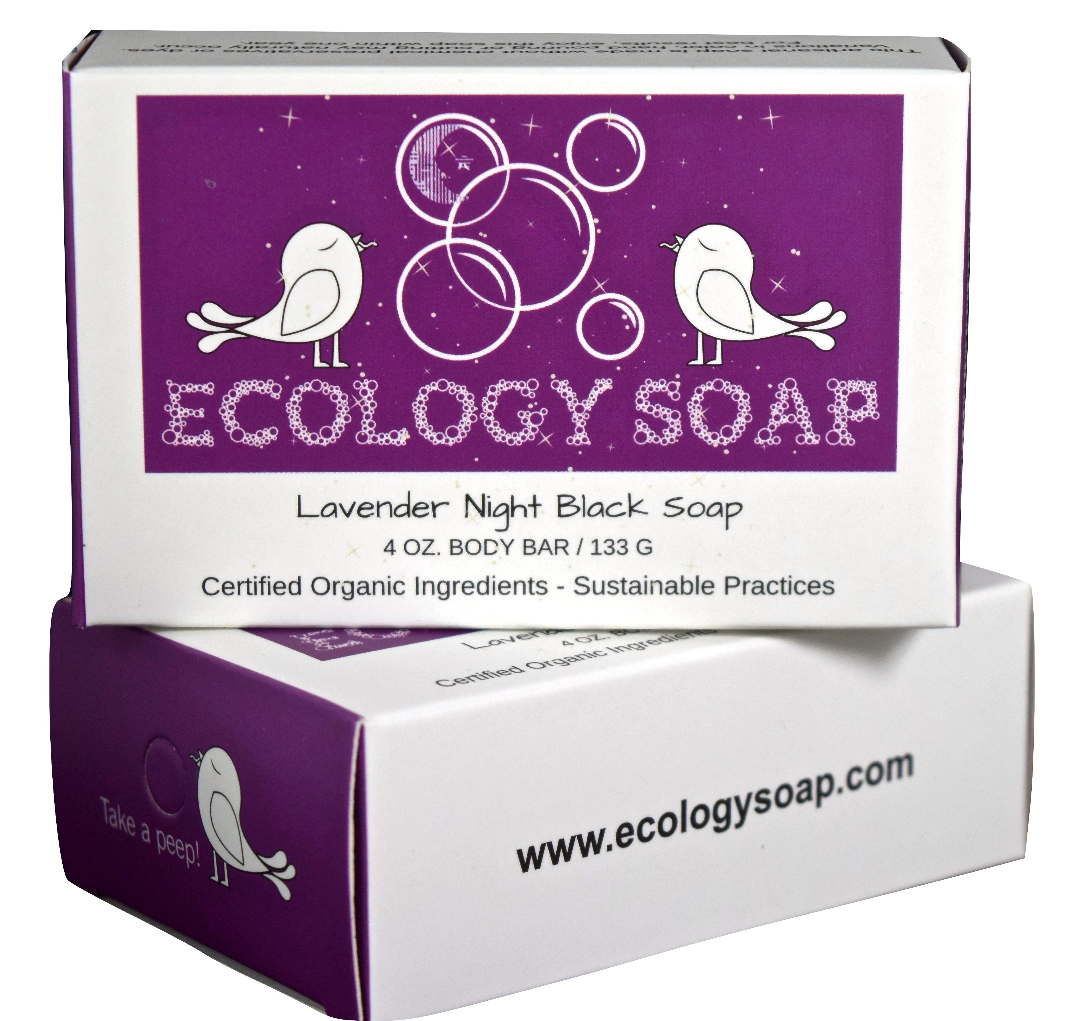 Ecology Soap Lavender Night Black Soap