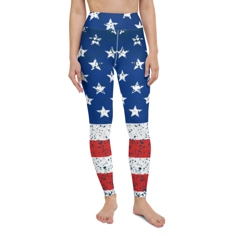 4th of July USA Flag Fitness Set