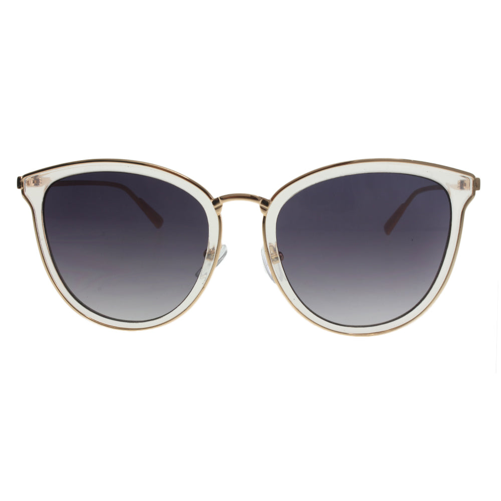 MQ Alina Sunglasses in Clear / Smoke