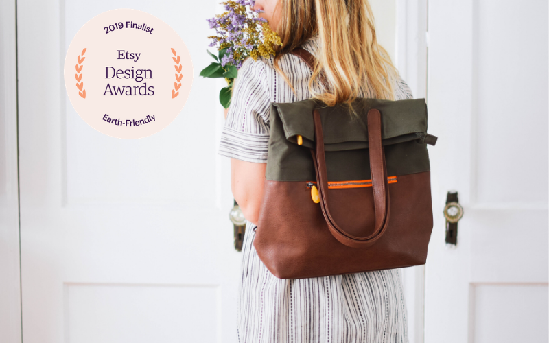 Greenpoint Convertible Backpack with Vegan Leather