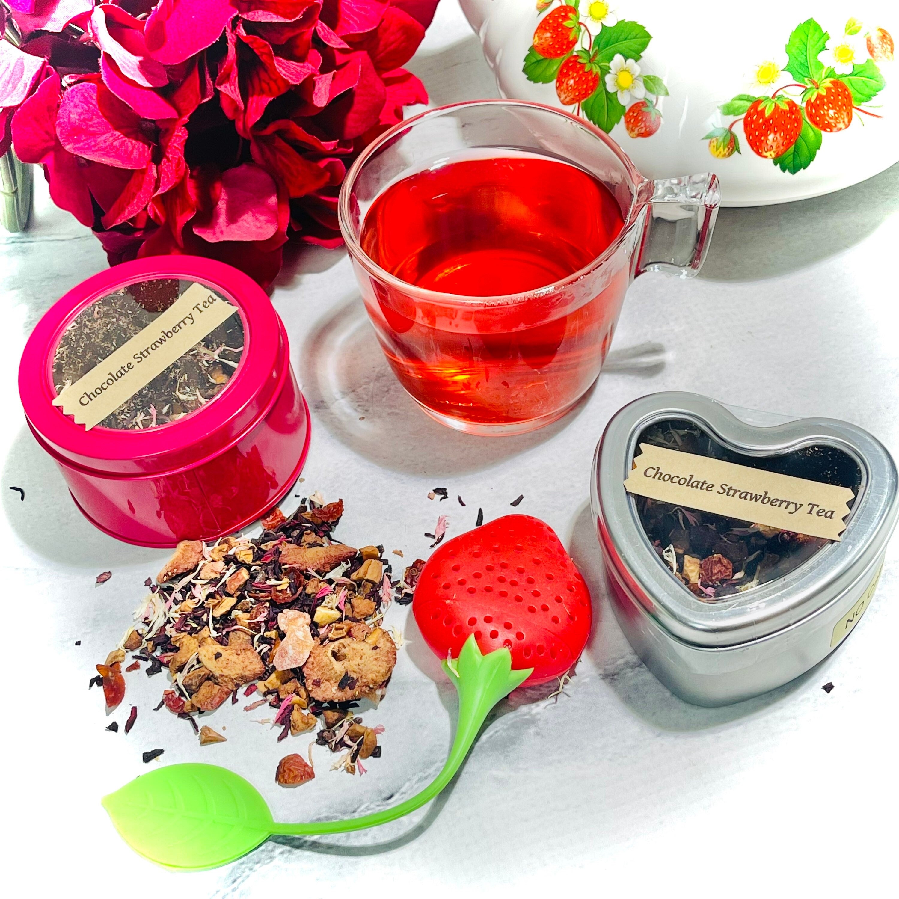 Chocolate Strawberry Tea - no caffeine