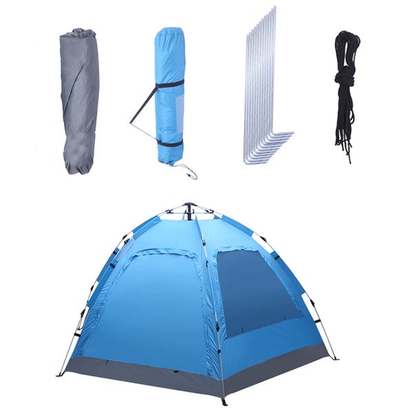 Automatic Family Tent Instant Pop Up Waterproof for Camping Hiking