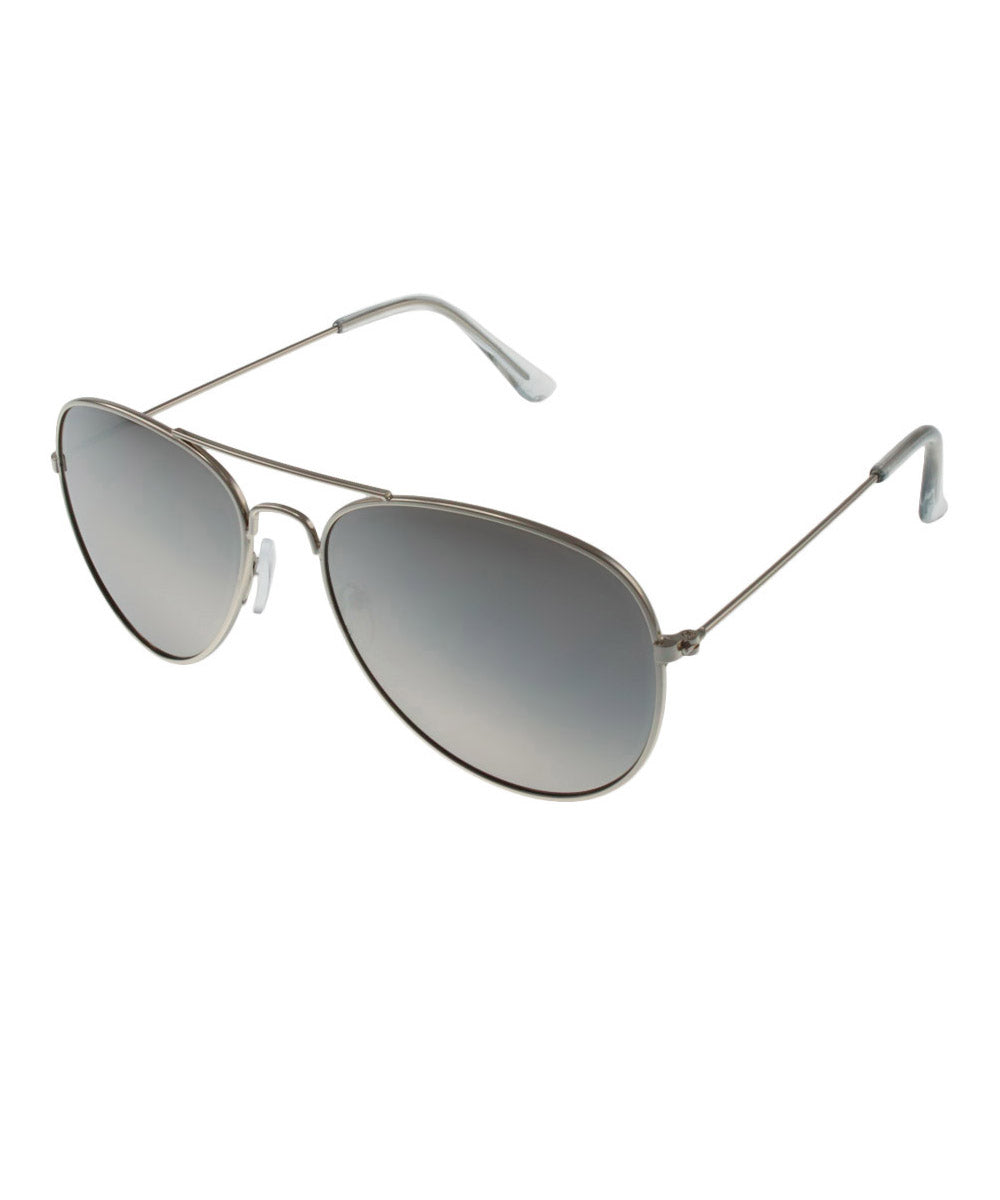 Classic Silver Aviator Sunglass