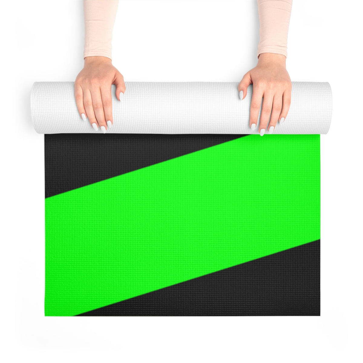 Neon Green Yoga Mat