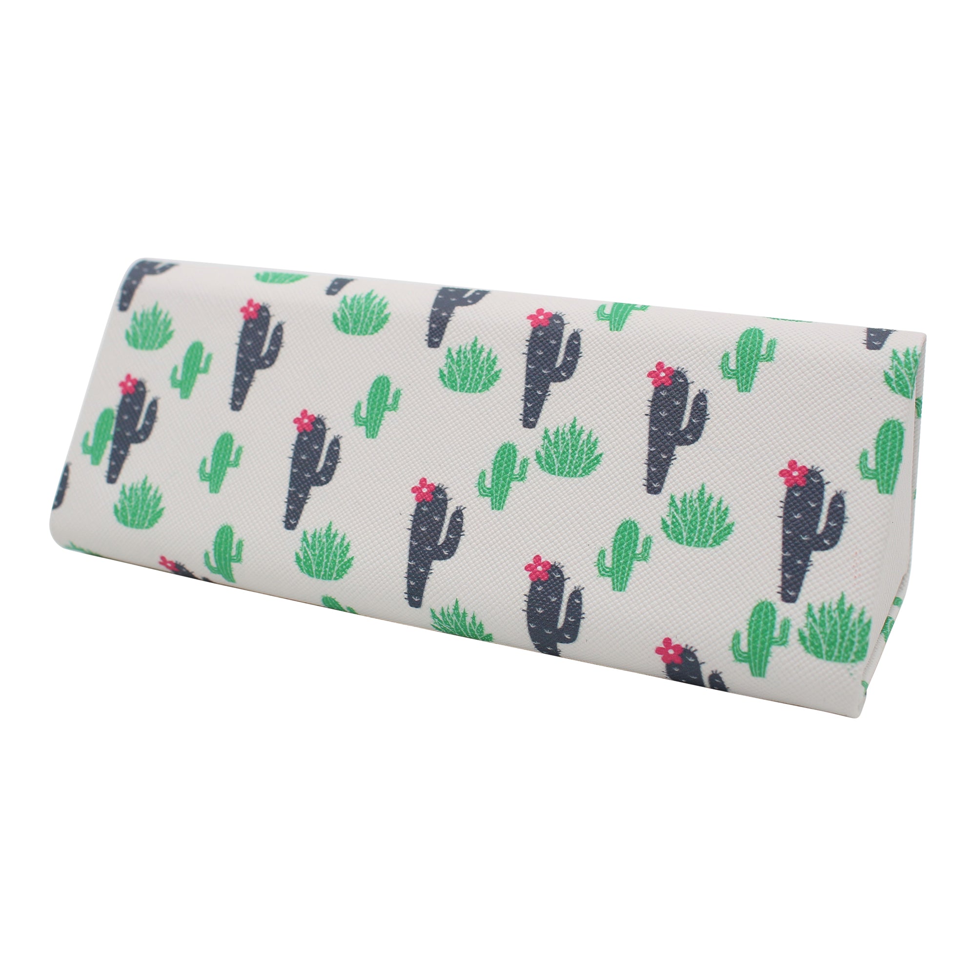 REAL SIC Cactus PU Leather Glasses Case - Cactus (Small)