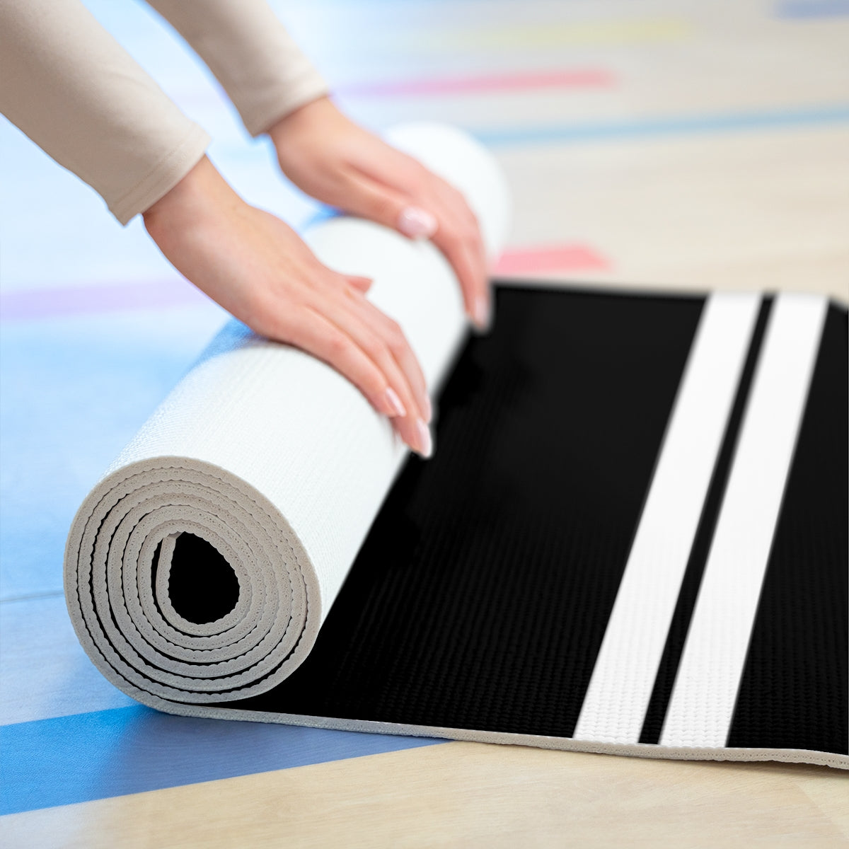 Black Yoga Mat