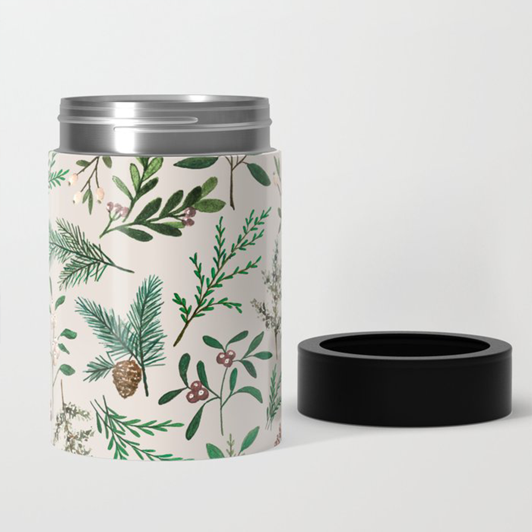 Winter Berry Can Cooler/Koozie