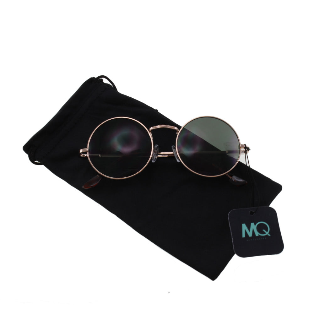 MQ Presley Sunglasses in Gold / G15 Green