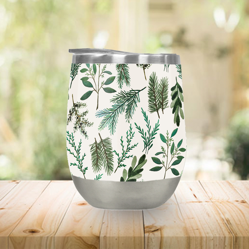 Winter Branch Wine Tumbler