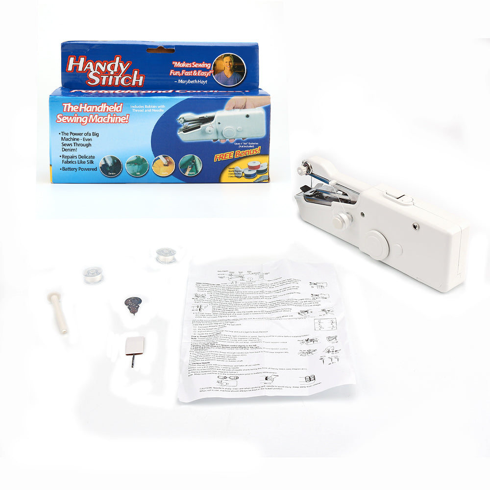 Portable Handheld Sewing Machine with Accessories