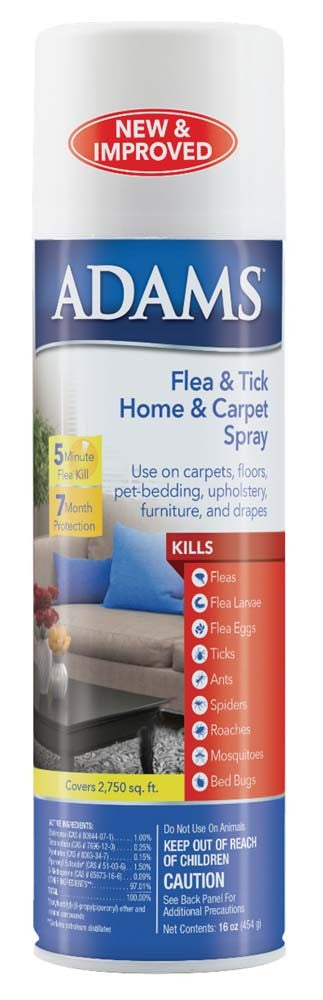 Adams Flea and Tick Carpet and Home Spray 16 Ounces