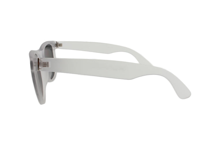 MQ Wyatt Sunglasses in Clear / Smoke