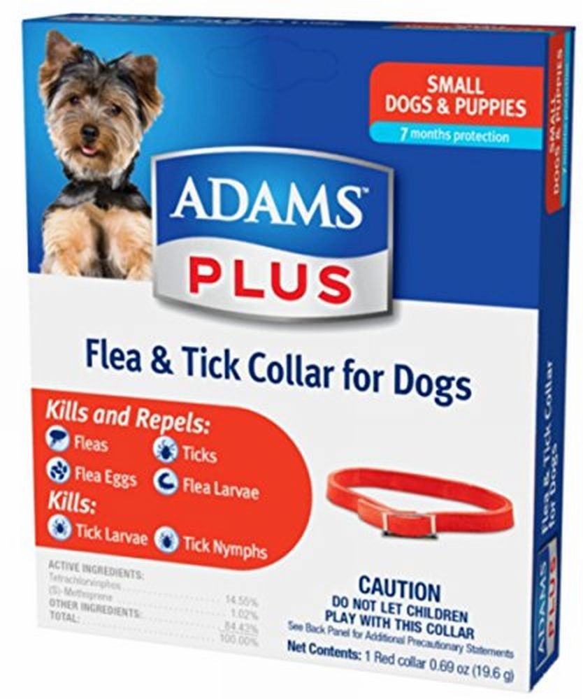 Adams Plus Flea and Tick Collar for Dogs - Small