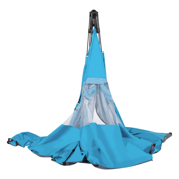 Outdoor Camping Fiberglass Pole Oxford Cloth Beach Tent