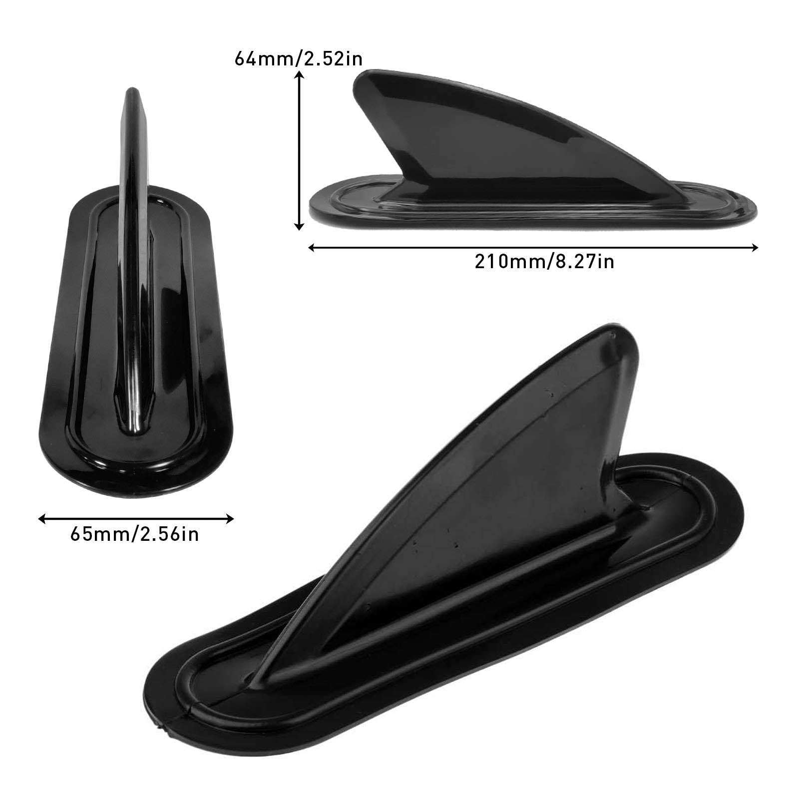 2 Pcs Kayak Skeg Surf Sup Fin Inflatable Boat Shark Fin