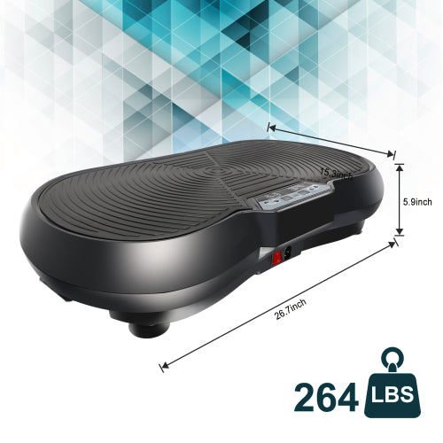 Vibration Plate Exercise Machine Dual Motor Oscillation