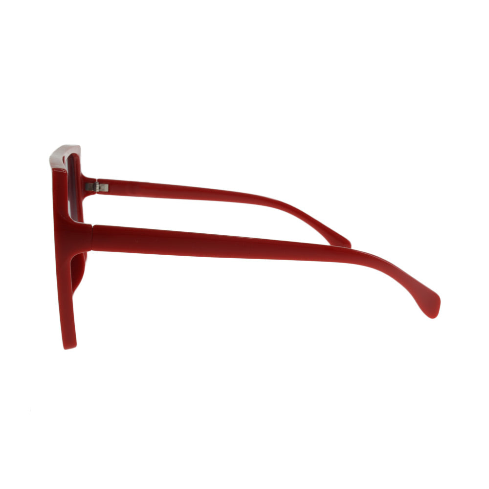 MQ Alva Sunglasses in Red / Smoke