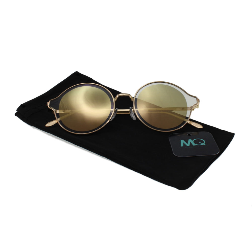 MQ Millie Sunglasses in Gold / Gold