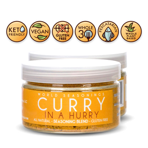 Curry in a Hurry - All Natural, Gluten Free Seasoning Blend