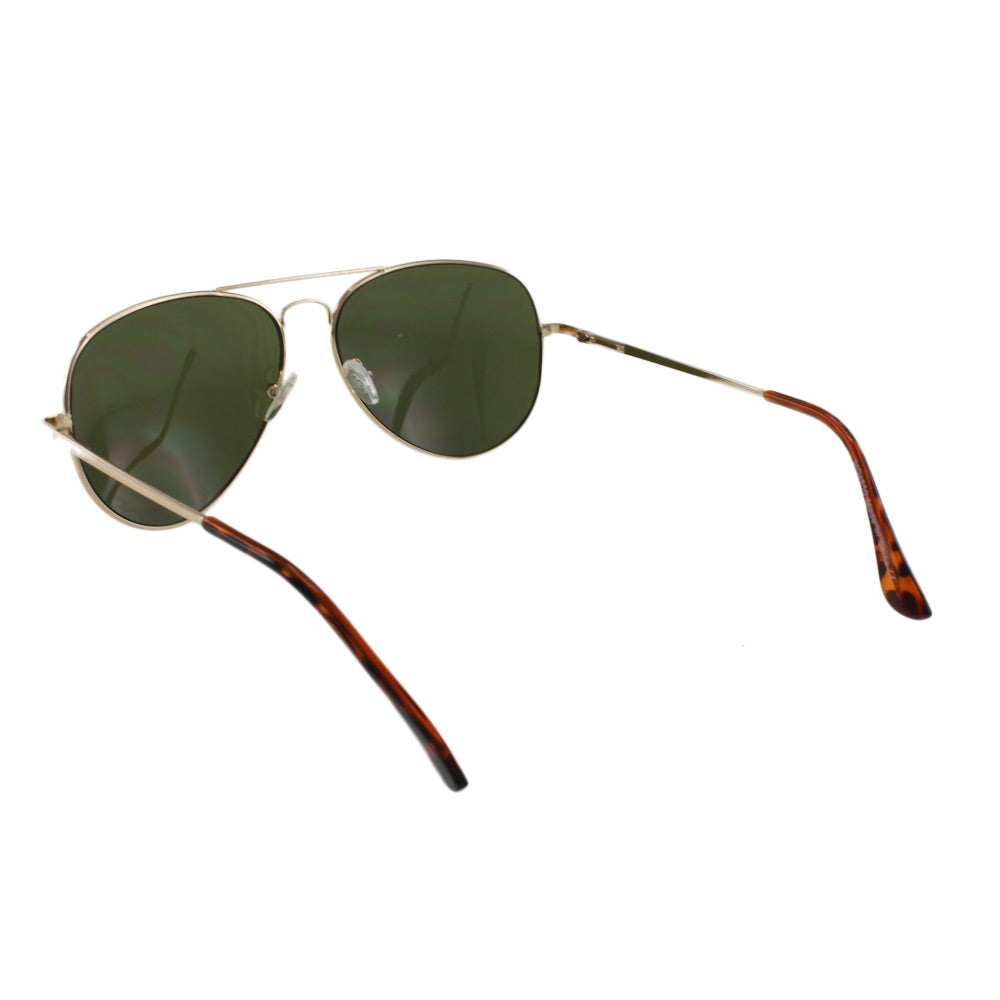 MQ Wright Sunglasses in Gold / G15 Green