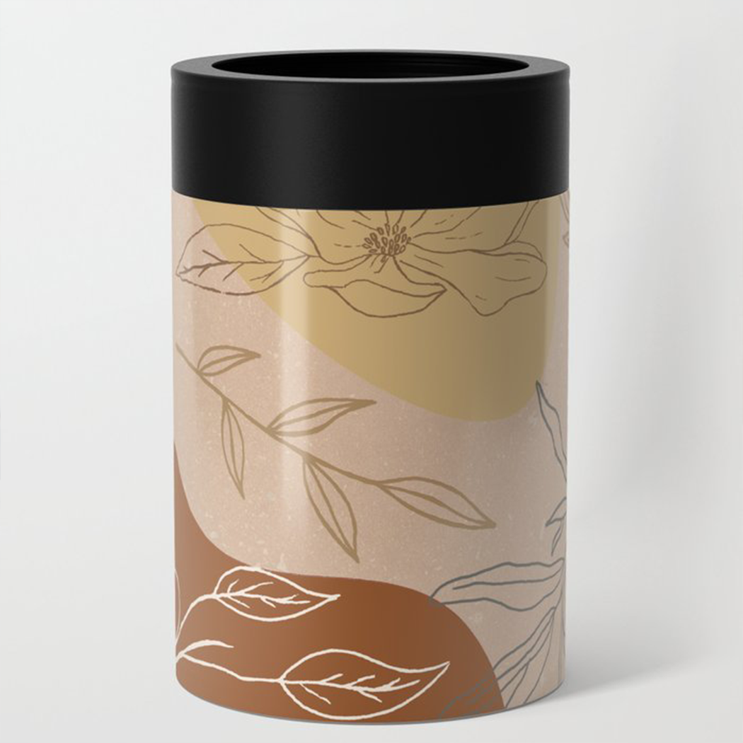 Orange Abstract Desert Can Cooler/Koozie