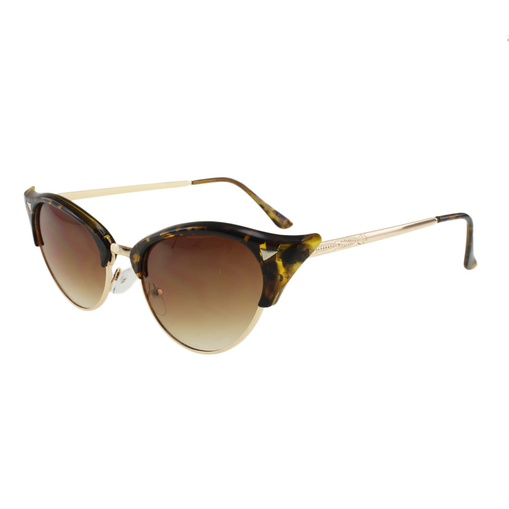 MQ Elsie Sunglasses in Tortoise / Smoke