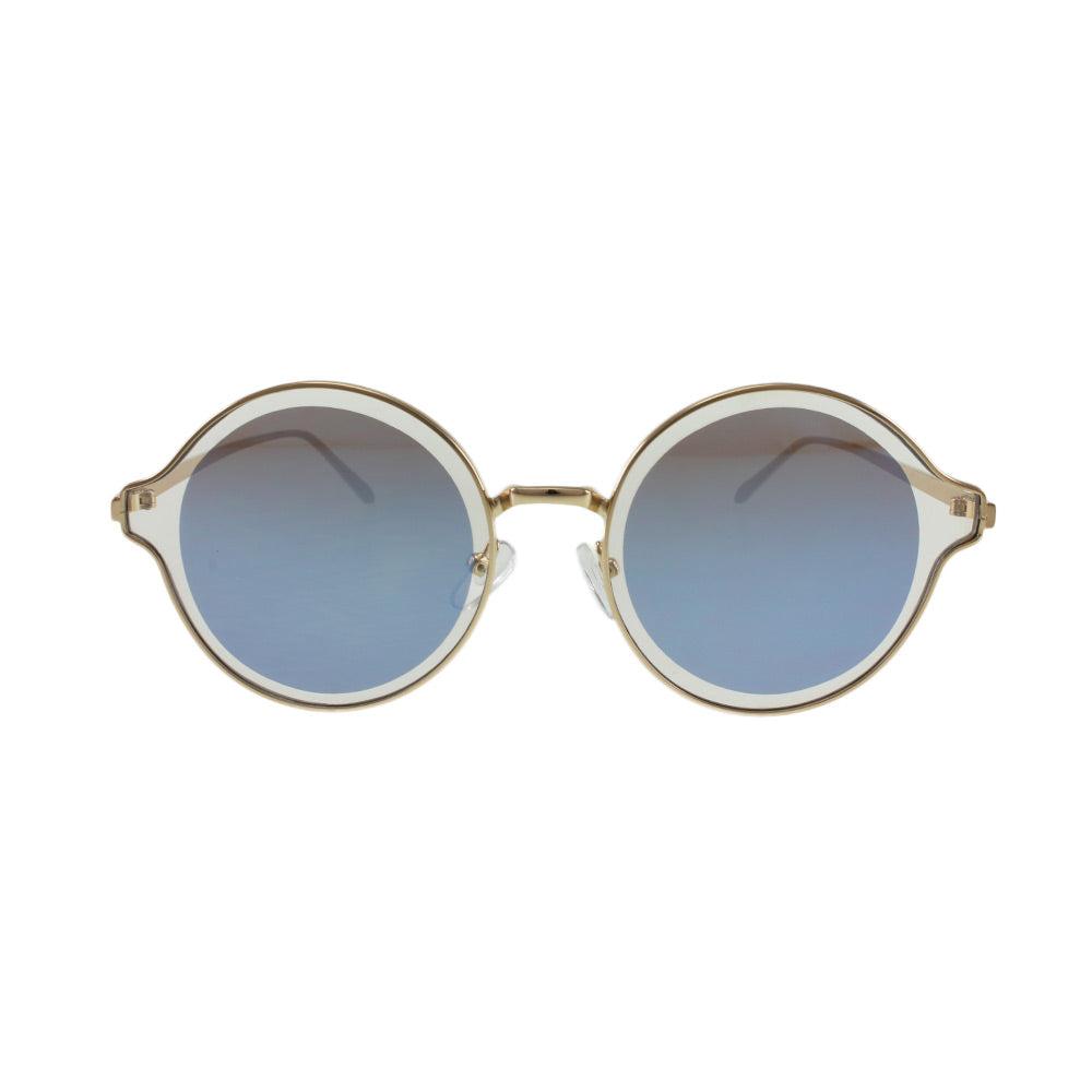 MQ Millie Sunglasses in Gold / Blue