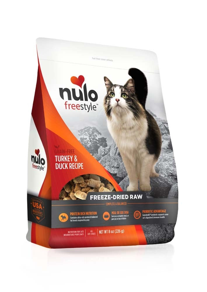 Nulo Freeze Dried Raw Turkey and Duck Cat Food 3.5 oz