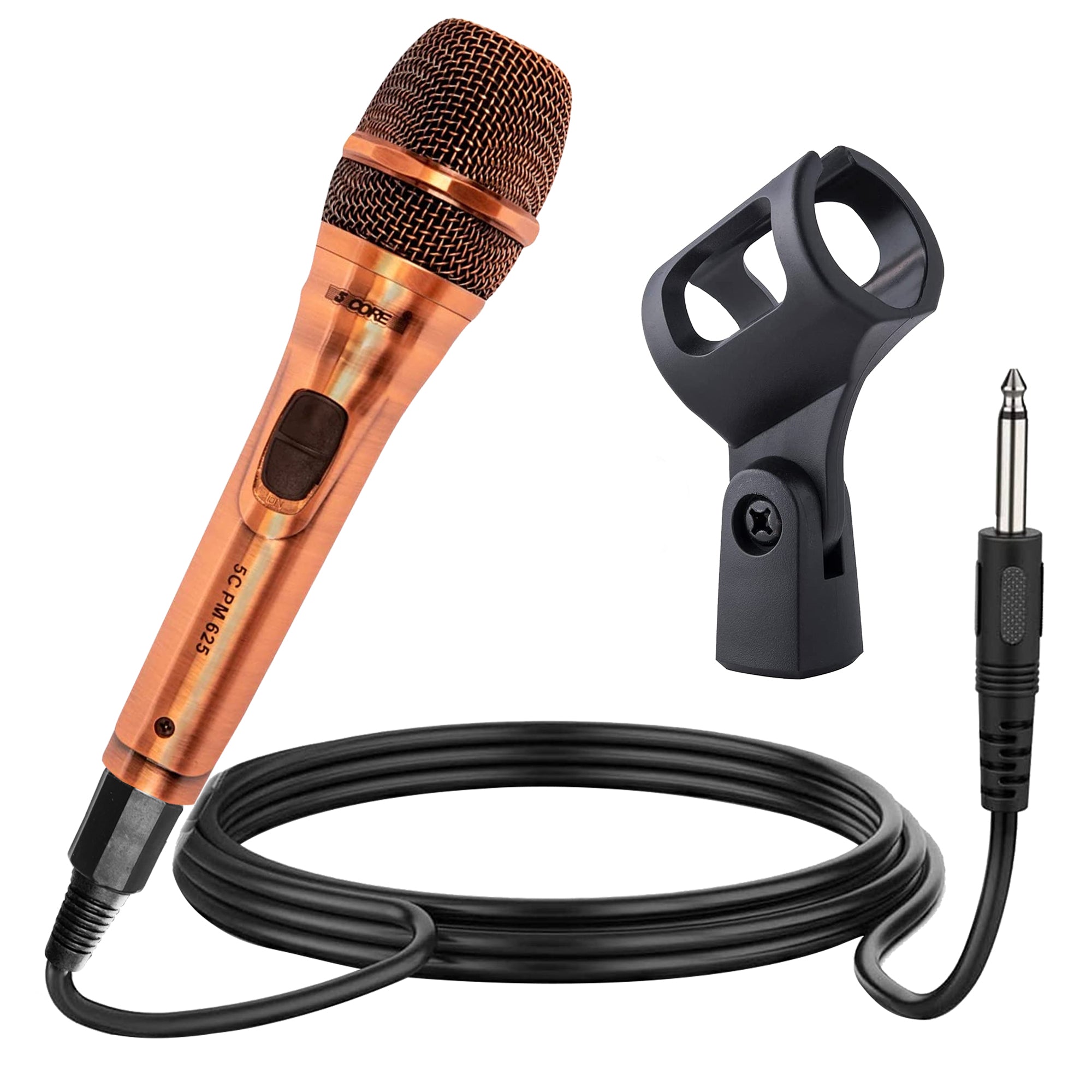 Premium Dynamic Microphone with 12ft Detachable XLR Cable PM 625