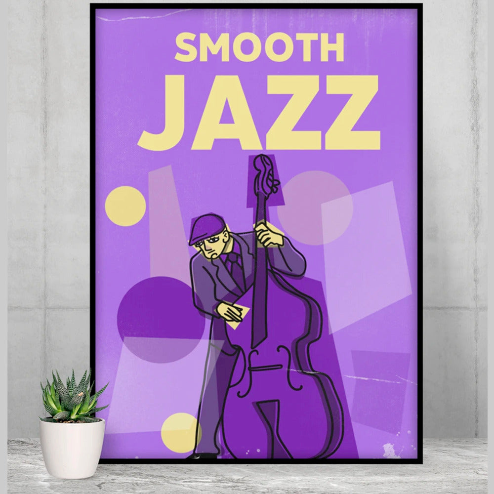 Smooth Jazz Vintage Jazz Poster